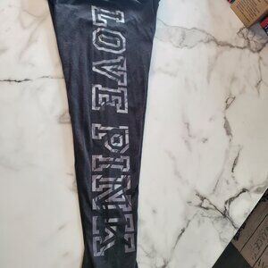 Victoria's Secret Pink Leggings LOVE PINK size XL